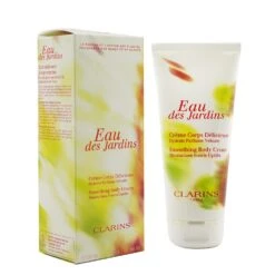 Clarins Eau Des Jardins Smoothing Body Cream 200ml/6.7oz -Demet Perfume Shop 14398580303 1