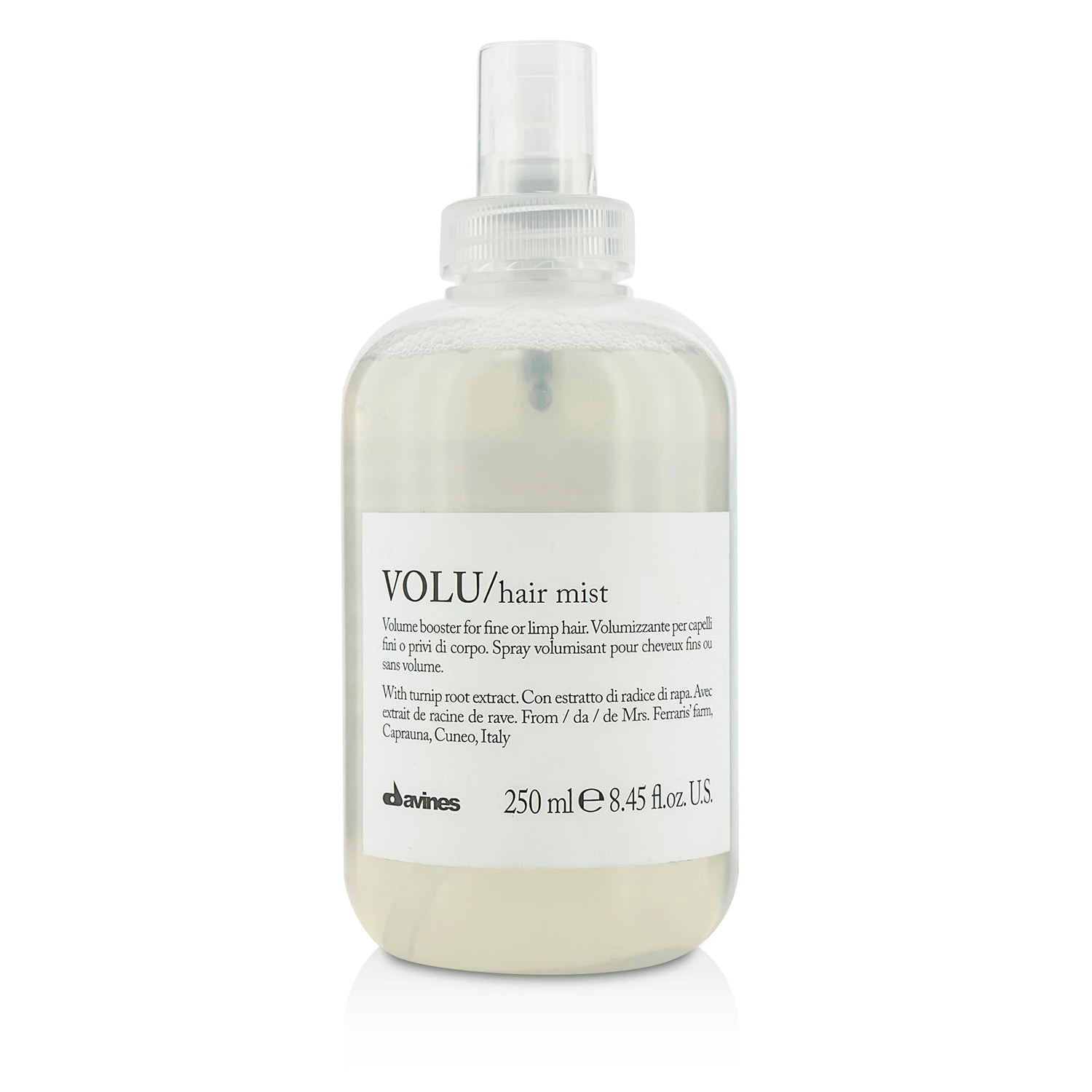 Davines Volu Hair Mist Volume Booster (For Fine Or Limp Hair) 250ml/8.45oz 3 Davines Volu Hair Mist Volume Booster (For Fine Or Limp Hair) 250ml/8.45oz