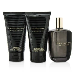 Sean John Unforgivable Coffret: Eau De Toilette Spray + After Shave Balm 100ml/3.4oz + Shower Gel 100ml/3.4oz 3pcs 125ml/4.2oz 5 Sean John Unforgivable Coffret: Eau De Toilette Spray + After Shave Balm 100ml/3.4oz + Shower Gel 100ml/3.4oz 3pcs 125ml/4.2oz -Demet Perfume Shop 19120197014 1 FULL