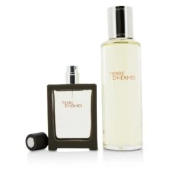 Hermès Hermes Terre D'Hermes Eau De Toilette Refillable Spray 30ml/1oz + Refill 125ml/4.2oz 2pcs -Demet Perfume Shop 20885240114 2
