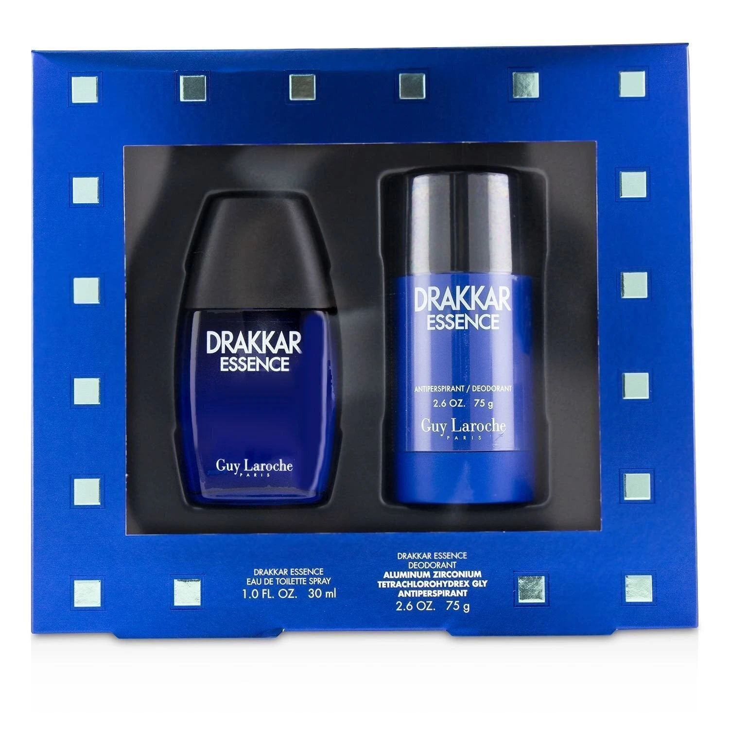 Guy Laroche Drakkar Essence Coffret: Eau De Toilette Spray 30ml/1oz + Antiperspirant Deodorant Stick 75g/2.6oz 2pcs 3 Guy Laroche Drakkar Essence Coffret: Eau De Toilette Spray 30ml/1oz + Antiperspirant Deodorant Stick 75g/2.6oz 2pcs