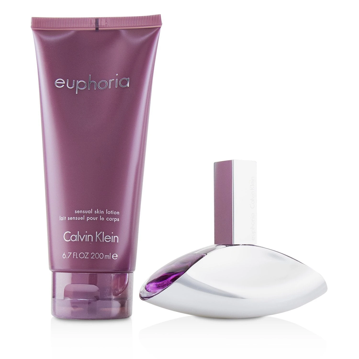 Calvin Klein Euphoria Coffret: Eau De Parfum Spray 50ml/1.7oz + Sensual Skin Lotion 200ml/6.7oz 2pcs 4 Calvin Klein Euphoria Coffret: Eau De Parfum Spray 50ml/1.7oz + Sensual Skin Lotion 200ml/6.7oz 2pcs - Image 2