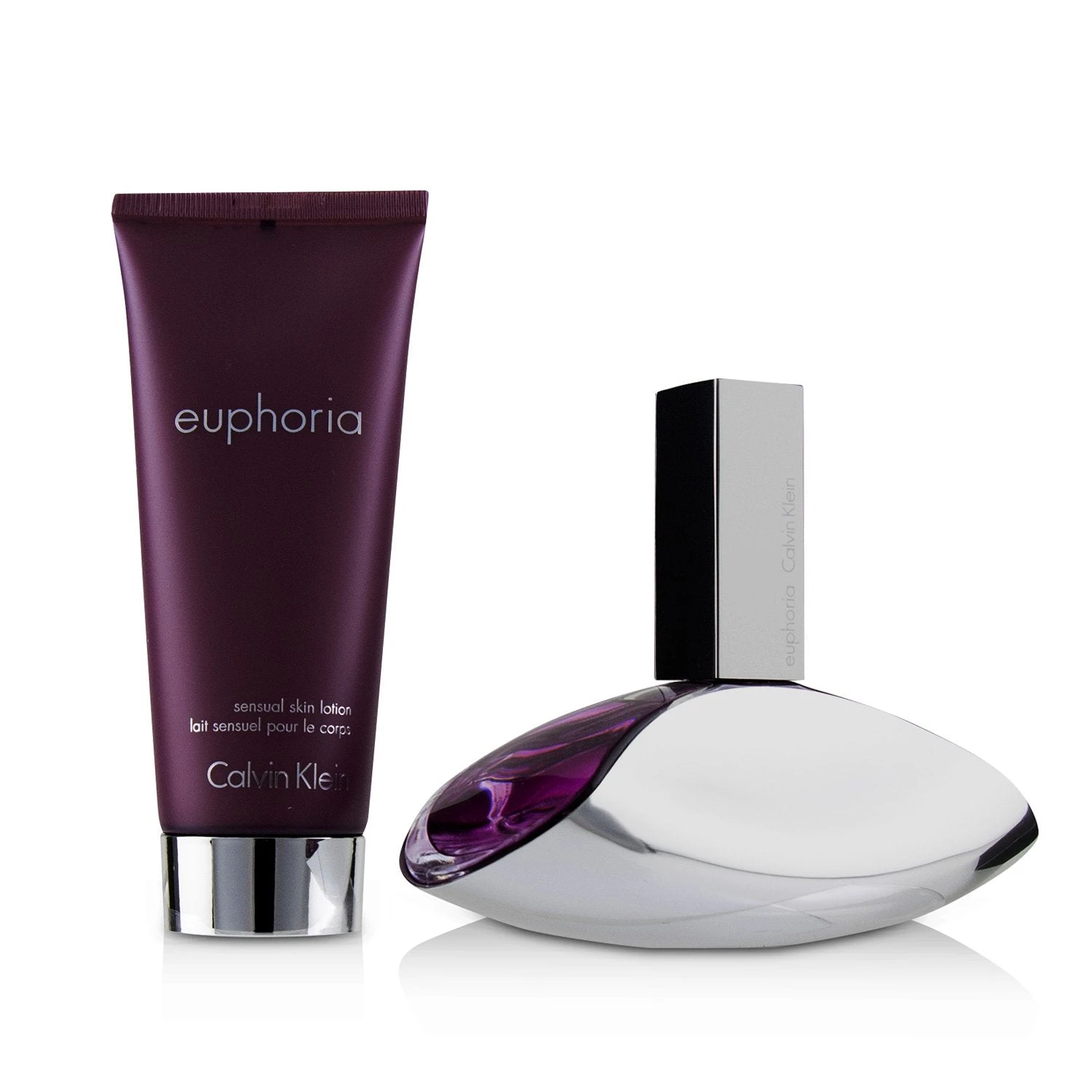 Calvin Klein Euphoria Coffret: Eau De Parfum Spray 100ml/3.4oz + Sensual Skin Lotion 100ml/3.4oz 2pcs 4 Calvin Klein Euphoria Coffret: Eau De Parfum Spray 100ml/3.4oz + Sensual Skin Lotion 100ml/3.4oz 2pcs - Image 2
