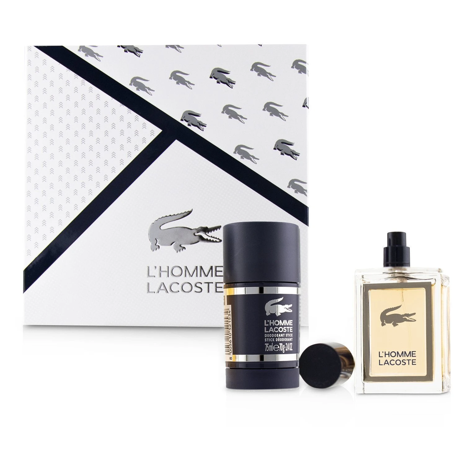 Lacoste L'Homme Coffret: Eau De Toilette Spray 50ml/1.6oz + Deodorant Stick 75ml/2.4oz 2pcs 3 Lacoste L'Homme Coffret: Eau De Toilette Spray 50ml/1.6oz + Deodorant Stick 75ml/2.4oz 2pcs