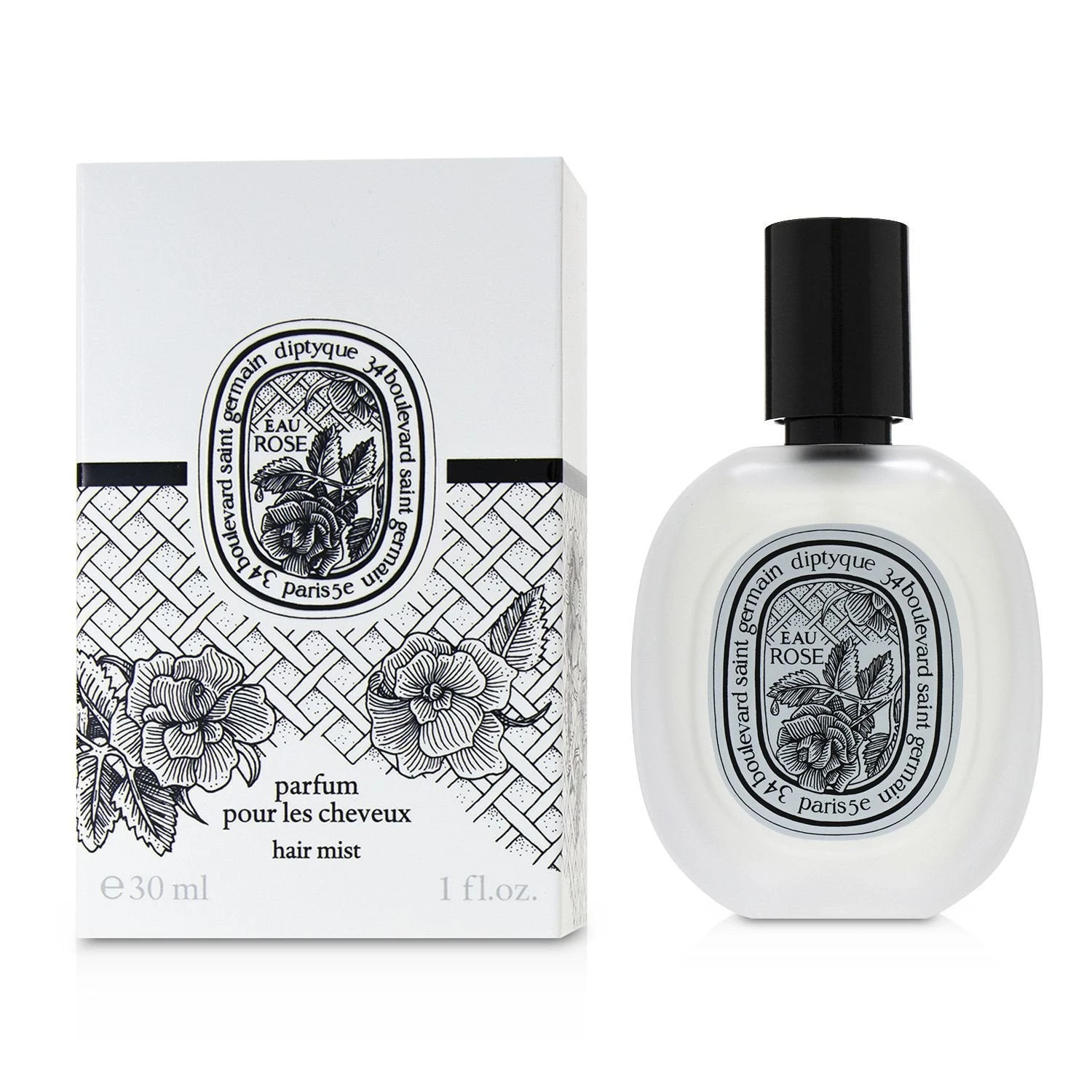 Diptyque Eau Rose Hair Mist 4 Diptyque Eau Rose Hair Mist - Image 2