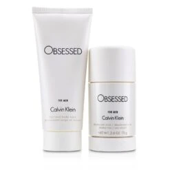 Calvin Klein Obsessed Coffret: Eau De Toilette Spray 125ml/4oz + Hair And Body Wash 100ml/3.4oz + Deodorant Stick 75ml/2.6oz 3pcs -Demet Perfume Shop 24074584014 3