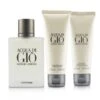 Giorgio Armani Acqua Di Gio Coffret: Eau De Toilette Spray 100ml/3.4oz + All Over Bod Shampoo 75ml/2.5oz + After Shave Balm 75ml/2.5oz 3pcs -Demet Perfume Shop 24158231014