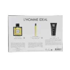 Guerlain L'Homme Ideal Coffret: Eau De Toilette Spray 100ml/3.3oz + Eau De Toilette Spray 10ml/0.3oz + Shower Gel 75ml/2.5oz 3pcs -Demet Perfume Shop 25516680714 2