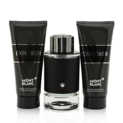 Montblanc Explorer Coffret : Eau De Perfum Spray 100ml/3.3oz + After Shave Balm 100ml/3.3oz + Shower Gel 100ml/3.3oz 3pcs
