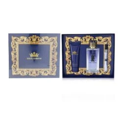 Dolce & Gabbana K Coffret : Eau De Toilette Spray 100ml/3.3oz + Eau De Toilette 10ml0.33oz + After Shave Balm 75ml/2.5oz 3pcs -Demet Perfume Shop 25636239514 1
