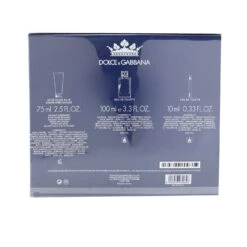 Dolce & Gabbana K Coffret : Eau De Toilette Spray 100ml/3.3oz + Eau De Toilette 10ml0.33oz + After Shave Balm 75ml/2.5oz 3pcs -Demet Perfume Shop 25636239514 2