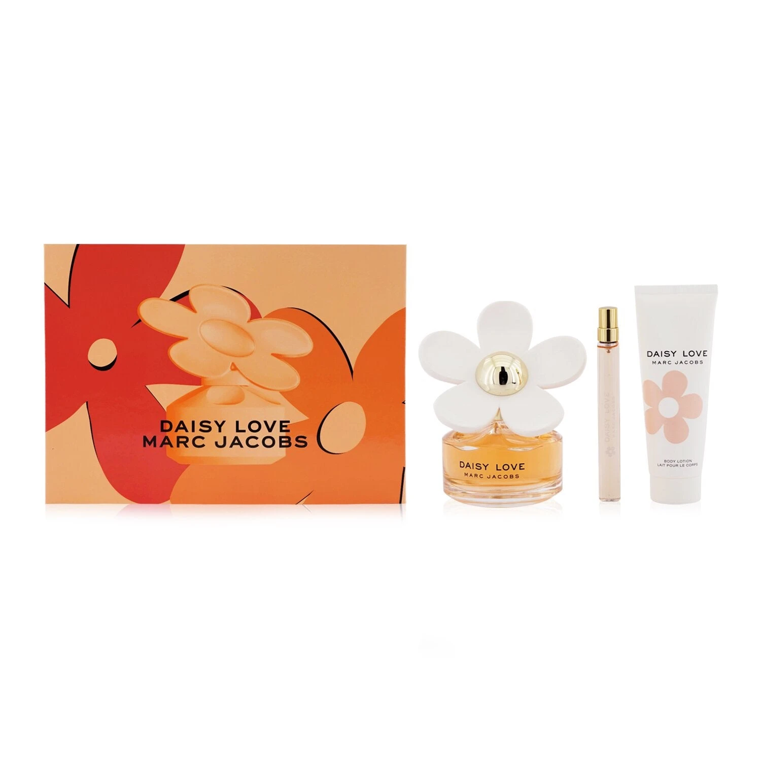 Marc Jacobs Daisy Love Coffret: Eau De Toilette Spray 100ml/3.4oz + Body Lotion 75ml/2.5oz + Eau De Toilette Spray 10ml/0.33oz 3pcs 4 Marc Jacobs Daisy Love Coffret: Eau De Toilette Spray 100ml/3.4oz + Body Lotion 75ml/2.5oz + Eau De Toilette Spray 10ml/0.33oz 3pcs - Image 2