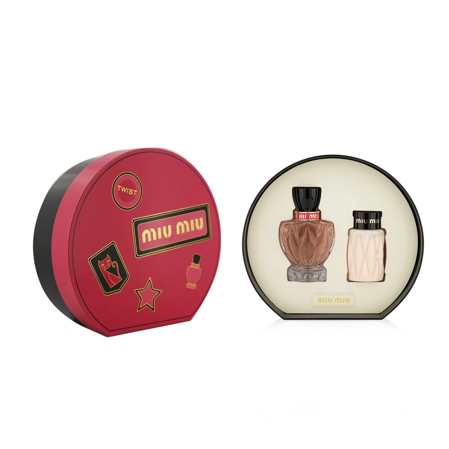 Miu Miu Twist Coffret: Eau De Parfum Spray 100ml/3.4oz + Body Lotion 100ml/3.4oz 2pcs 4 Miu Miu Twist Coffret: Eau De Parfum Spray 100ml/3.4oz + Body Lotion 100ml/3.4oz 2pcs - Image 2