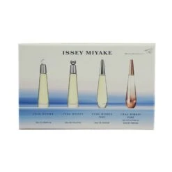 Issey Miyake L'Eau D'Issey Mini Coffret: Eau De Toilette 3.5ml +Eau De Parfum 3.5ml +Pure Eau De Parfum 3.5ml +Pure Nectar De Parfum 3.5ml 4pcs -Demet Perfume Shop 25840831314 2