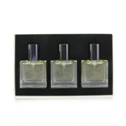 Miller Harris La Collection Voyage Pour Lui Eau De Parfum Spray Collection: Etui Noir + Feuilles De Tabac + Vetiver Insolent 3x14ml/0.47oz
