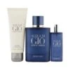 Giorgio Armani Acqua Di Gio Profondo Coffret: Eau De Parfum Spray 75ml/2.5oz + Eau De Parfum Spray 15ml/0.5oz + All Over Body Shampoo 75ml/2.5oz 3pcs -Demet Perfume Shop 26126831014