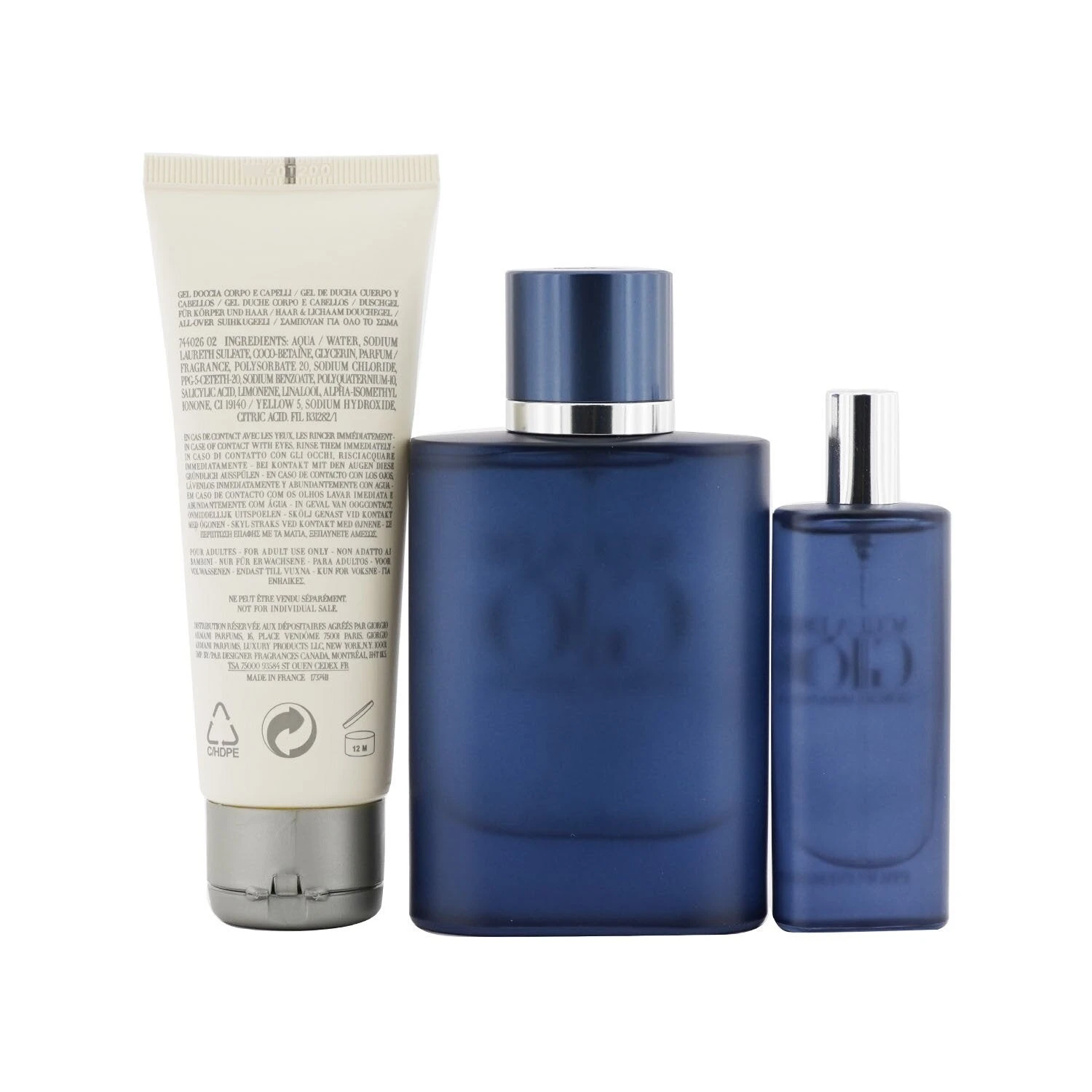 Giorgio Armani Acqua Di Gio Profondo Coffret: Eau De Parfum Spray 75ml/2.5oz + Eau De Parfum Spray 15ml/0.5oz + All Over Body Shampoo 75ml/2.5oz 3pcs 5 Giorgio Armani Acqua Di Gio Profondo Coffret: Eau De Parfum Spray 75ml/2.5oz + Eau De Parfum Spray 15ml/0.5oz + All Over Body Shampoo 75ml/2.5oz 3pcs - Image 3