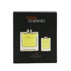 Hermès Hermes Terre D'Hermes Pure Parfum Coffret: Pure Parfum Spray 75ml/2.53oz + Pure Parfum Spray 12.5ml/0.42oz 2pcs -Demet Perfume Shop 26411640114 2