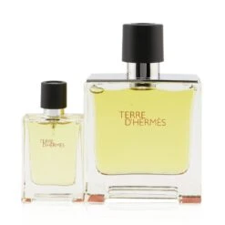 Hermès Hermes Terre D'Hermes Pure Parfum Coffret: Pure Parfum Spray 75ml/2.53oz + Pure Parfum Spray 12.5ml/0.42oz 2pcs