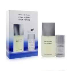 Issey Miyake L'Eau D'Issey Pour Homme Coffret: Eau De Toilette Spray 75ml/2.5oz + Deodorant Stick 75g/2.6oz 2pcs -Demet Perfume Shop 26642531314 1