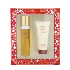 Elizabeth Taylor Diamonds & Rubies Coffret: Eau De Toilette Spray 100ml/3.3oz + Perfumed Body Lotion 100ml/3.3oz 2pcs