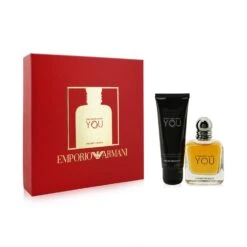 Giorgio Armani Emporio Armani Stronger With You Coffret: Eau De Toilette Spray 50ml/1.7oz + All Over Body Shampoo 75ml/2.5oz 2pcs -Demet Perfume Shop 26946031014 1