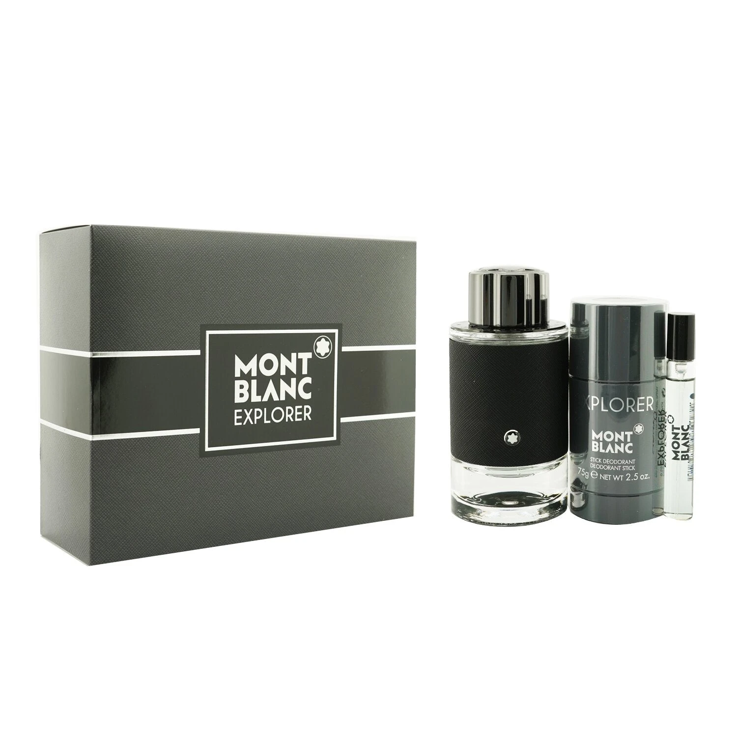 Montblanc Explorer Coffret: Eau De Parfum Spray 100ml + Eau De Parfum Spray 7.5ml + Deodorant Stick 75g 3pcs 4 Montblanc Explorer Coffret: Eau De Parfum Spray 100ml + Eau De Parfum Spray 7.5ml + Deodorant Stick 75g 3pcs - Image 2