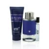 Montblanc Explorer Ultra Blue Coffret: EDP Spray 100ml + EDP Spray 7.5ml + Shower Gel 100ml 3pcs -Demet Perfume Shop 26988076014