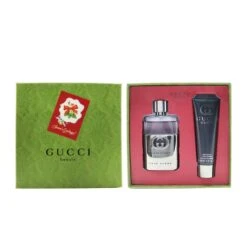 Gucci Guilty Pour Homme Coffret: Eau De Toilette Spray 50ml/1.6oz + Shower Gel 50ml/1.6oz 2pcs -Demet Perfume Shop 27071033814 1