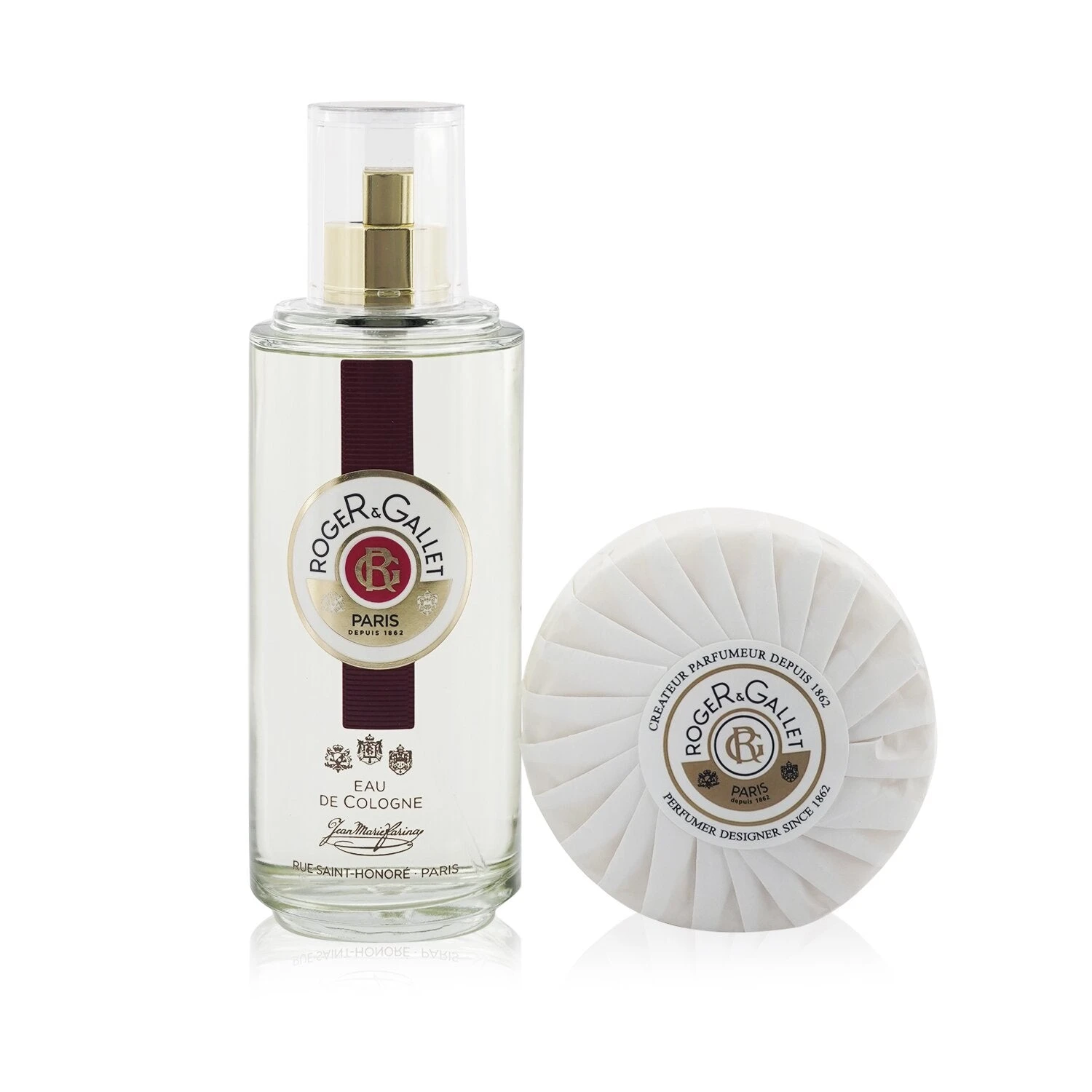 Roger & Gallet Jean Marie Farina (Extra-Vieille) Coffret: Eau De Cologne Spray 100m/3.3oz + Perfumed Soap 100g/3.5oz 2pcs 3 Roger & Gallet Jean Marie Farina (Extra-Vieille) Coffret: Eau De Cologne Spray 100m/3.3oz + Perfumed Soap 100g/3.5oz 2pcs