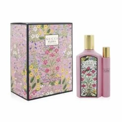 Gucci Flora By Gucci Coffret: Eau De Parfum Spray 100ml/3.3oz + Rollerball 7.4ml/0.25oz 2pcs -Demet Perfume Shop 27224633814 1