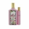 Gucci Flora By Gucci Coffret: Eau De Parfum Spray 100ml/3.3oz + Rollerball 7.4ml/0.25oz 2pcs -Demet Perfume Shop 27224633814