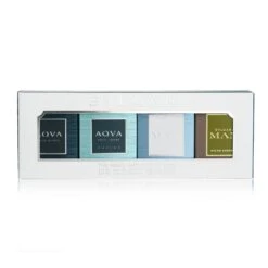 Bvlgari Men Miniatures Coffret: Aqva EDT + Aqva Marine EDT + Wood Essence EDP + Glacial Essence EDP 4x5ml/0.17oz