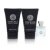 Versace Versace Pour Homme Set: Eau De Toilette 5ml + Hair & Body Shampoo 25ml + After Shave Balm 25ml 3pcs -Demet Perfume Shop 27966286614