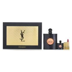 Yves Saint Laurent Black Opium Eau De Parfum Gift Set: 3pcs