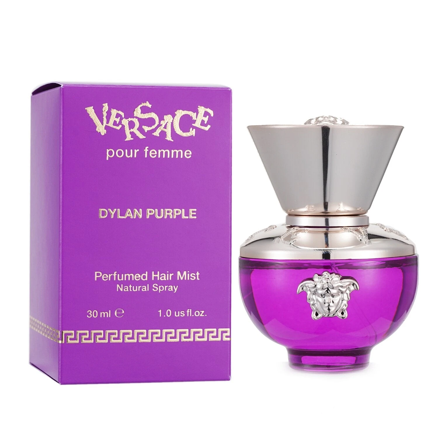 Versace Pour Femme Dylan Purple Perfumed Hair Mist 30ml/1oz 4 Versace Pour Femme Dylan Purple Perfumed Hair Mist 30ml/1oz - Image 2