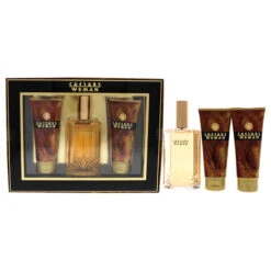 Caesars Caesars By Caesars For Women - 3 Pc Gift Set 3.4oz EDP Spray, 3.4oz Body Lotion, 3.4oz Bath And Shower Gel