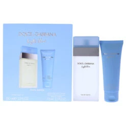 Dolce & Gabbana Dolce And Gabbana Light Blue By Dolce And Gabbana For Women - 2 Pc Gift Set 3.3oz EDT Spray, 2.5oz Body Cream