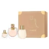 Chloé Chloe Nomade EDP 75ml + 5ml Purse Spray EDP + 100ml Body Lotion 3 Piece -Demet Perfume Shop TFG 70311