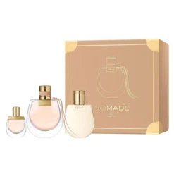 Chloé Chloe Nomade EDP 75ml + 5ml Purse Spray EDP + 100ml Body Lotion 3 Piece