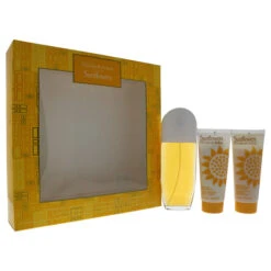 Elizabeth Arden Sunflowers By Elizabeth Arden For Women - 3 Pc Gift Set 3.3oz EDT Spray, 3.3oz Body Lotion, 3.3oz Body Cream Cleanser