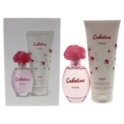 Parfums Gres Cabotine Rose By Parfums Gres For Women - 2 Pc Gift Set 3.4oz EDT Spray, 6.76oz Perfumed Body Lotion