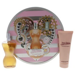 Jean Paul Gaultier Classique By Jean Paul Gaultier For Women - 2 Pc Gift Set 1.7oz EDT Spray, 2.5oz Perfumed Body Lotion