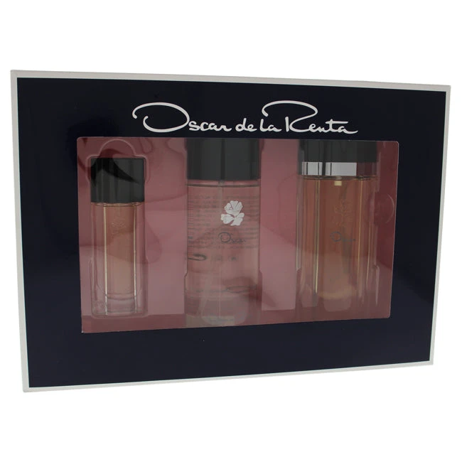 Oscar De La Renta Oscar De La Renta By Oscar De La Renta For Women - 3 Pc Gift Set 3.4oz EDT Spray, 0.5oz EDT Spray, 8.4oz Body Mist 3 Oscar De La Renta Oscar De La Renta By Oscar De La Renta For Women - 3 Pc Gift Set 3.4oz EDT Spray, 0.5oz EDT Spray, 8.4oz Body Mist